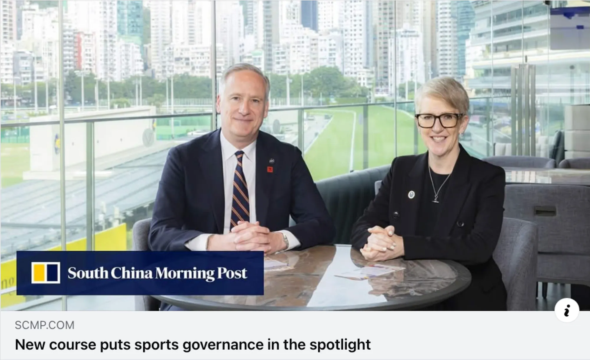 SCMP Exclusive Interview I New course puts sports governance in the spotlight